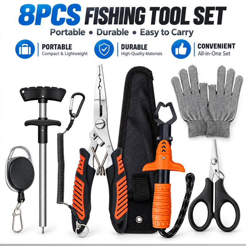 Fishing Equipment Carp - Set Tang Pancing Multifungsi Profesional, Alat