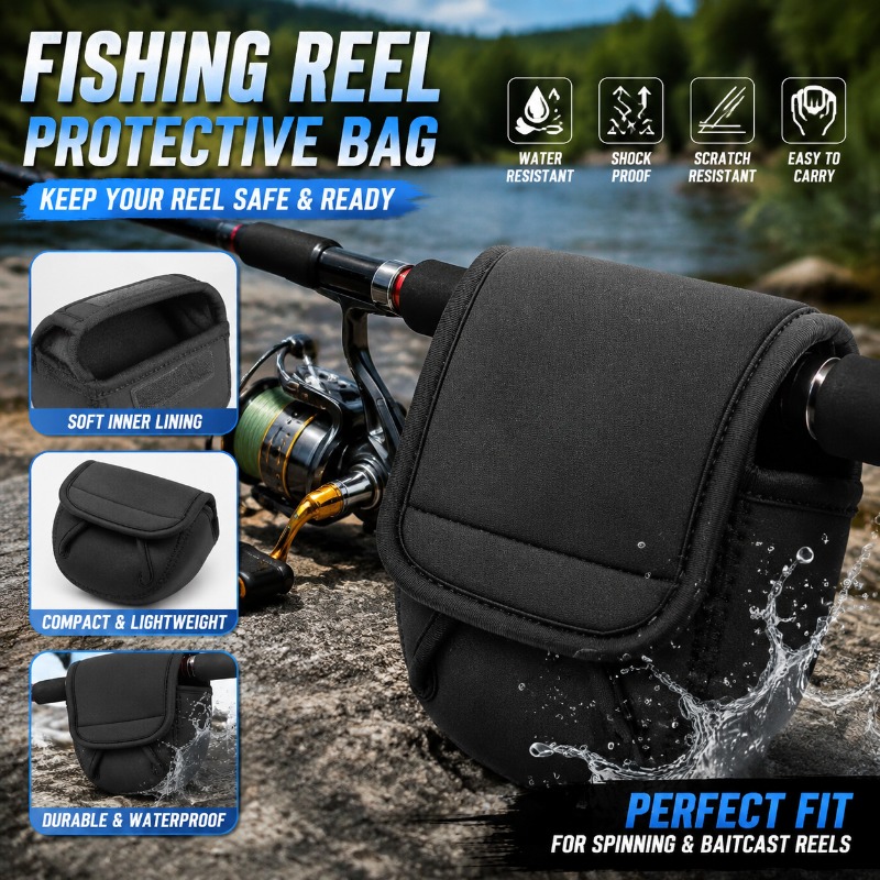 Fishing Equipment Bag - Tas Pelindung Reel Pancing, Kantong Penyimpanan