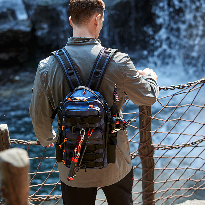 Ransel Berkemah Taktis Memanci - Fishing Equipment Bag ulasan dan harga
